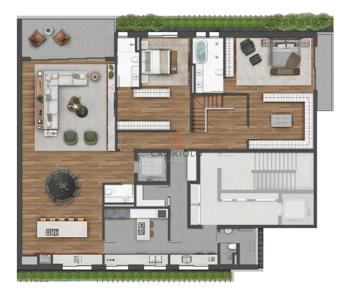 Apartamento duplex 4 suites a venda no Bigorrilho: 1ª foto da galeria de imagens do imóvel