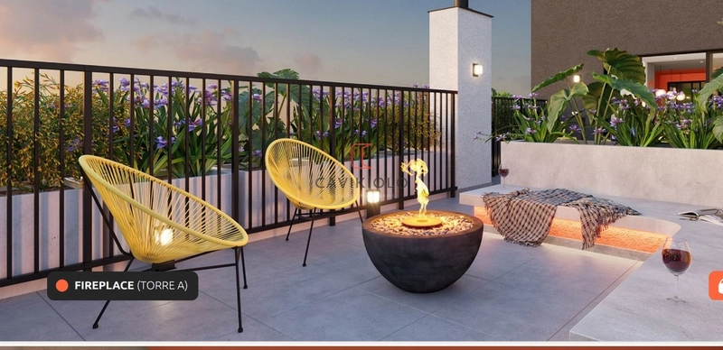 Apartamento studio a venda no Novo Mundo: 11ª foto da galeria de imagens do imóvel