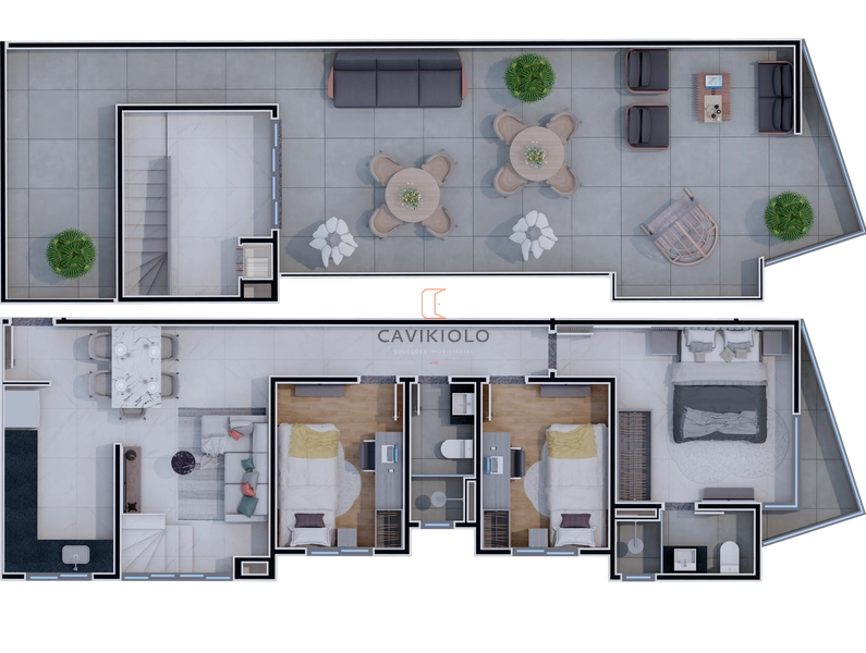 Apartamento 3 quartos (uma suite) a venda no Hauer: 3ª foto da galeria de imagens do imóvel