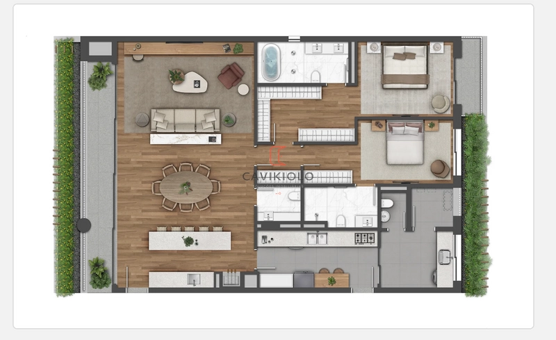 Apartamento 2 suites a venda no Bigorrilho: 30ª foto da galeria de imagens do imóvel
