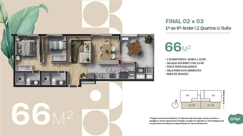 Apartamento 2 Quartos com suíte no Portão.: 14ª foto da galeria de imagens do imóvel