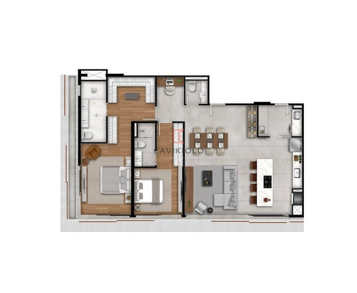 Apartamento 2 suites a venda no Bigorrilho: 26ª foto da galeria de imagens do imóvel