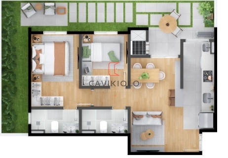 Apartamento Garden 2 quartos no Neoville: 26ª foto da galeria de imagens do imóvel