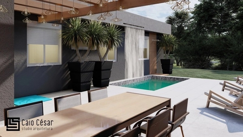 Casa pertinho do mar estilo Rústico & Moderno: 6ª foto da galeria de imagens do imóvel