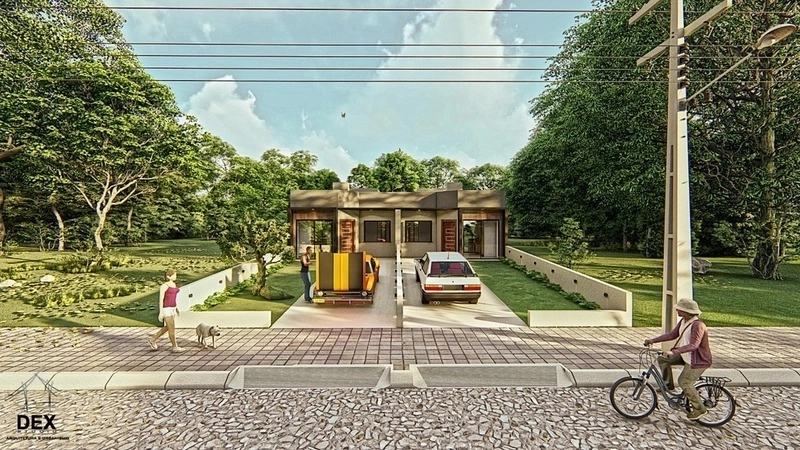 Belíssima casa geminada a 4 quadras do mar: 4ª foto da galeria de imagens do imóvel