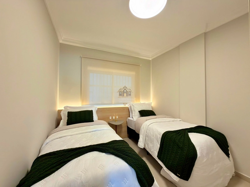 Apartamento á beira mar finamente mobiliado e decorado : 12ª foto da galeria de imagens do imóvel