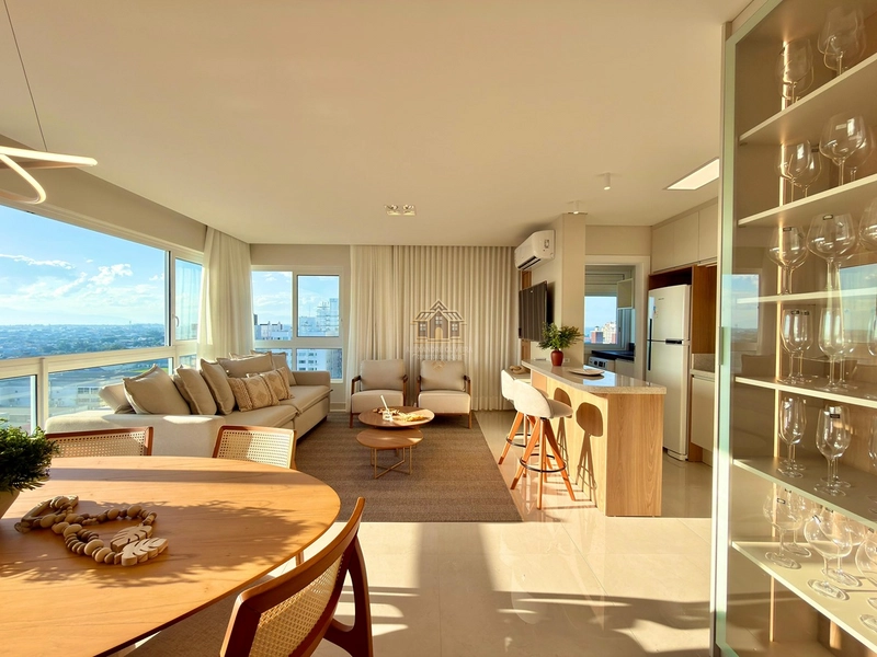 Apartamento mobiliado e decorado : 7ª foto da galeria de imagens do imóvel