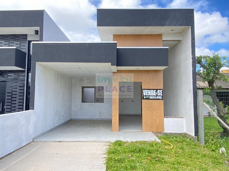 Anúncio: Casa Moderna em Construção – 3 Dormitórios, Sendo 1 Suíte: 3ª foto da galeria de imagens do imóvel