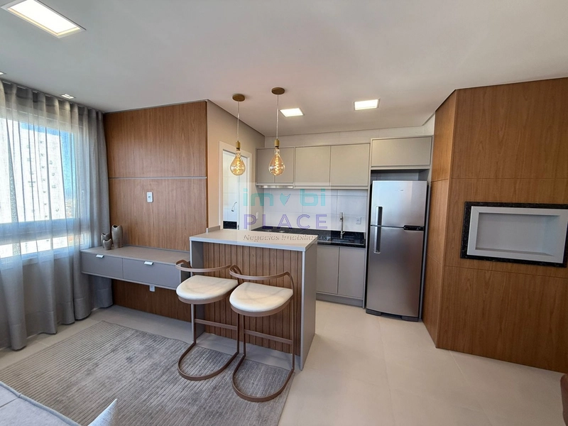 Apartamento mobiliado e decorado no Centro!: 1ª foto da galeria de imagens do imóvel