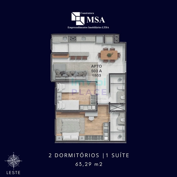 Apartamento em Condomínio Fechado - Edifício Sence 8, Tramandaí: 1ª foto da galeria de imagens do imóvel