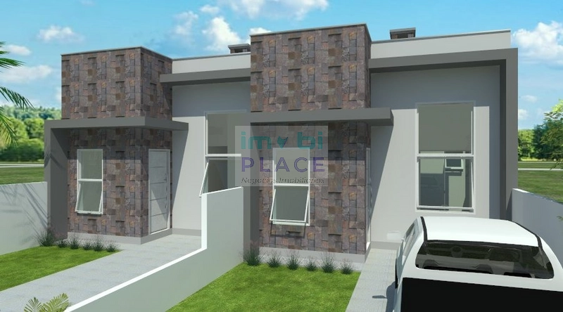Casas Geminadas com 2 Dormitórios, Suíte e Garagem Descoberta.: 4ª foto da galeria de imagens do imóvel