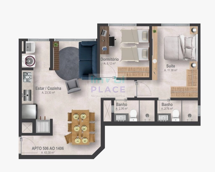Apartamento no Centro!: 18ª foto da galeria de imagens do imóvel