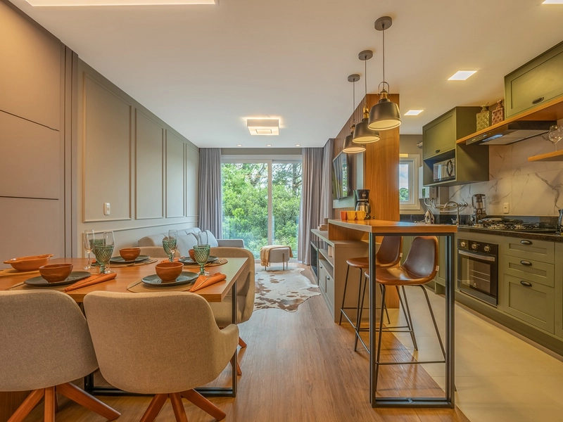 Viva o charme da Serra Gaúcha em um apartamento acolhedor, sofisticado e pronto para aproveitar.: 5ª foto da galeria de imagens do imóvel