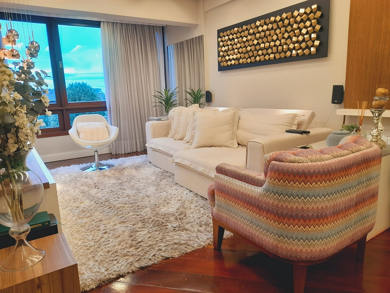 Apartamento elegante e mobiliado próximo á Rua Torta: 5ª foto da galeria de imagens do imóvel