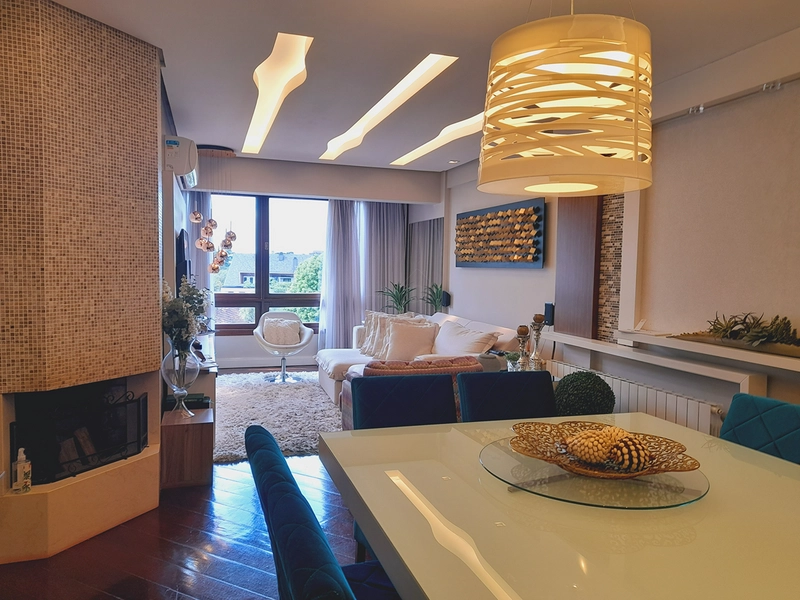 Apartamento elegante e mobiliado próximo á Rua Torta: 3ª foto da galeria de imagens do imóvel