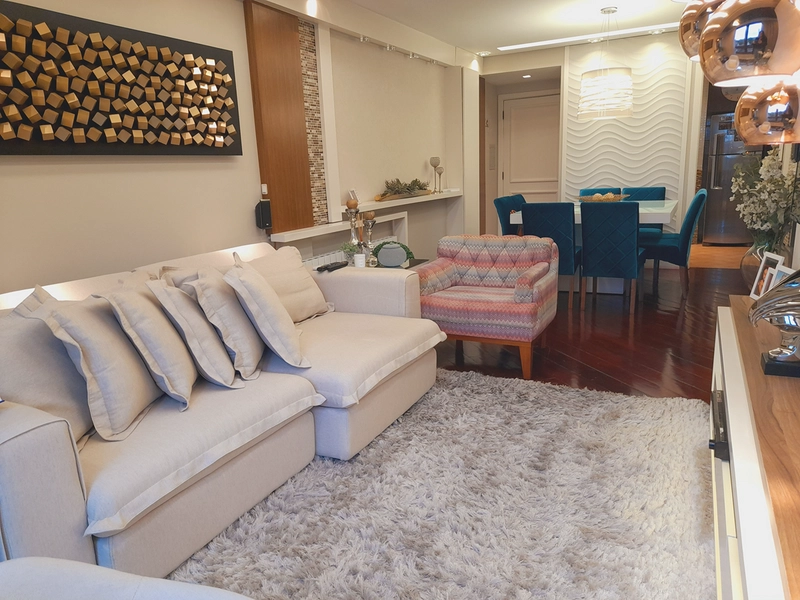 Apartamento elegante e mobiliado próximo á Rua Torta: 8ª foto da galeria de imagens do imóvel