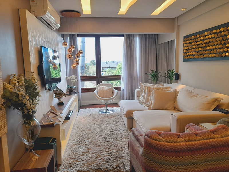 Apartamento elegante e mobiliado próximo á Rua Torta: 4ª foto da galeria de imagens do imóvel