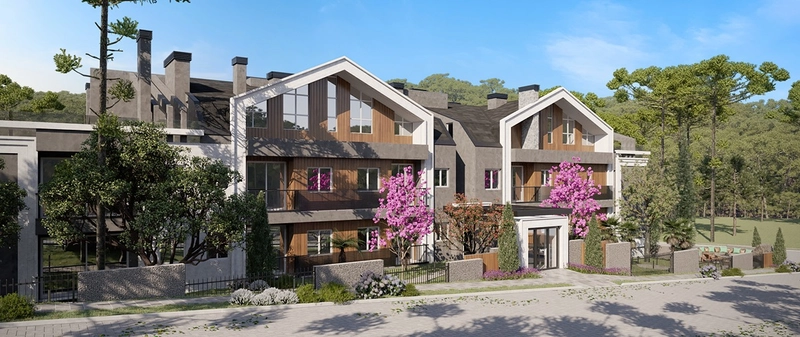 Apartamento no Bosco Slow Living – Vila Suzana, Canela/RS: 2ª foto da galeria de imagens do imóvel