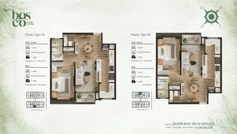 Apartamento no Bosco Slow Living – Vila Suzana, Canela/RS: 7ª foto da galeria de imagens do imóvel