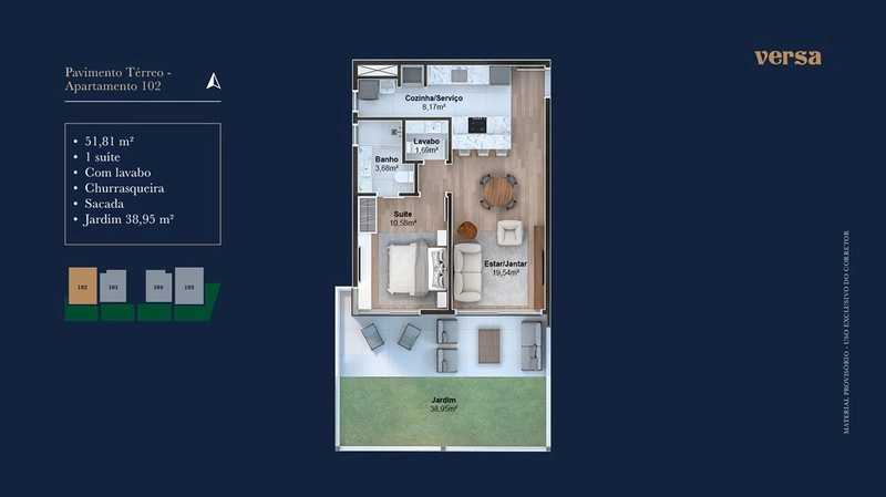 Versa Gramado – Sofisticação, tecnologia e localização privilegiada: 17ª foto da galeria de imagens do imóvel