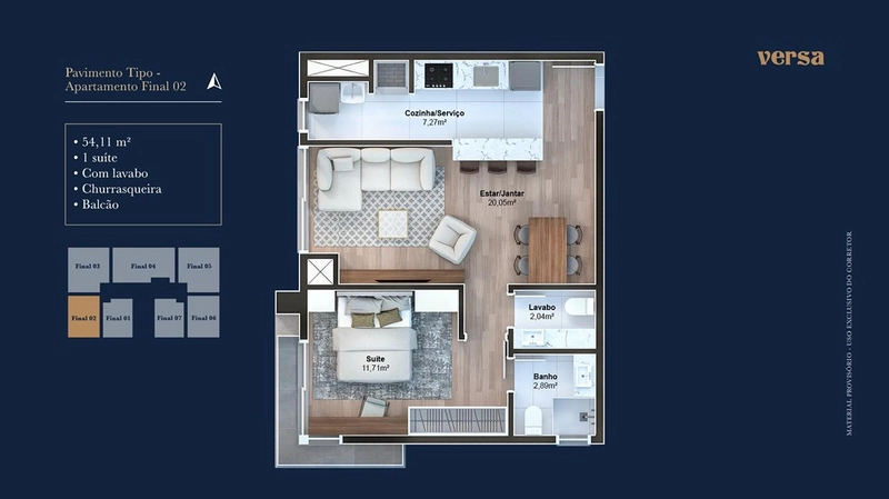 Versa Gramado – Sofisticação, tecnologia e localização privilegiada: 9ª foto da galeria de imagens do imóvel