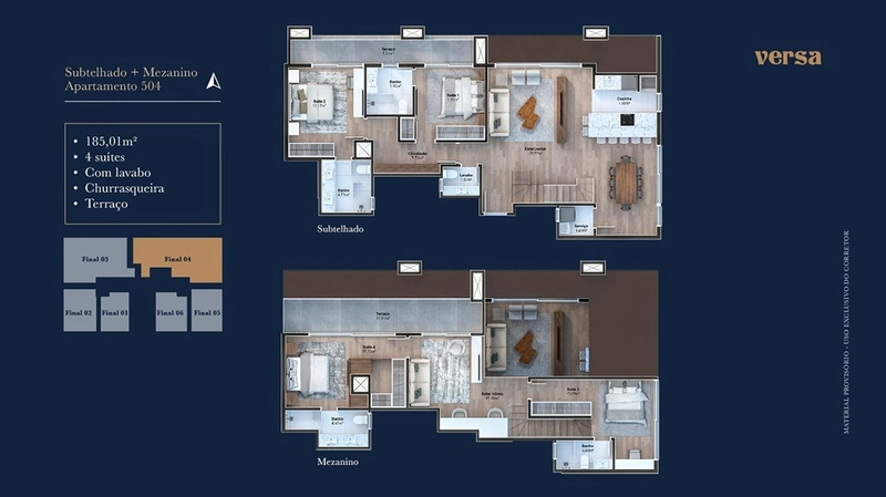 Versa Gramado – Sofisticação, tecnologia e localização privilegiada: 23ª foto da galeria de imagens do imóvel
