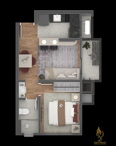 Apartamento Novo: 16ª foto da galeria de imagens do imóvel