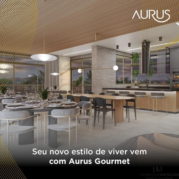 Lançamento - Aurus Residence: 4ª foto da galeria de imagens do imóvel