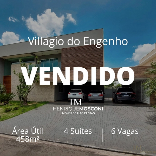 Linda Mansão á venda no Villaggio do Engenho: 1ª foto da galeria de imagens do imóvel