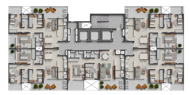 Apartamento para venda com 3 quartos na Pedreira em Belém - PA: 6ª foto da galeria de imagens do imóvel