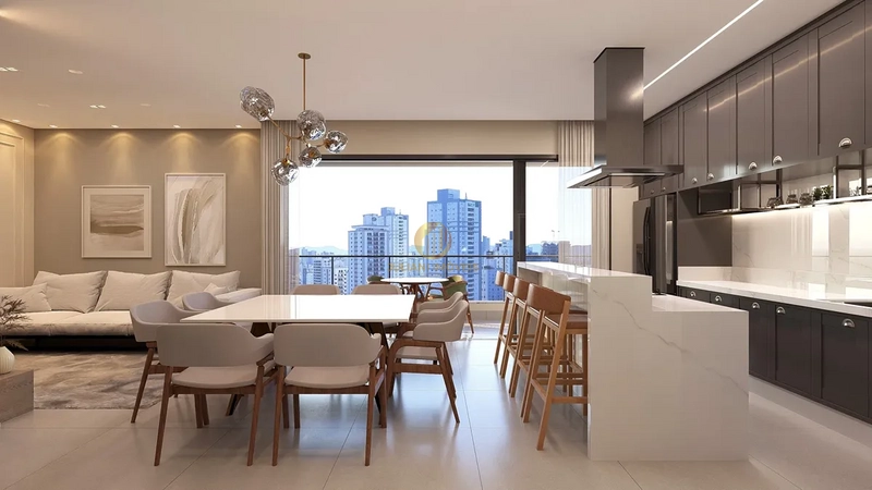 Apartamento com 136 m² privativos e 3 suítes no Sul Mare, Bairro Fazenda, Itajaí: 3ª foto da galeria de imagens do imóvel