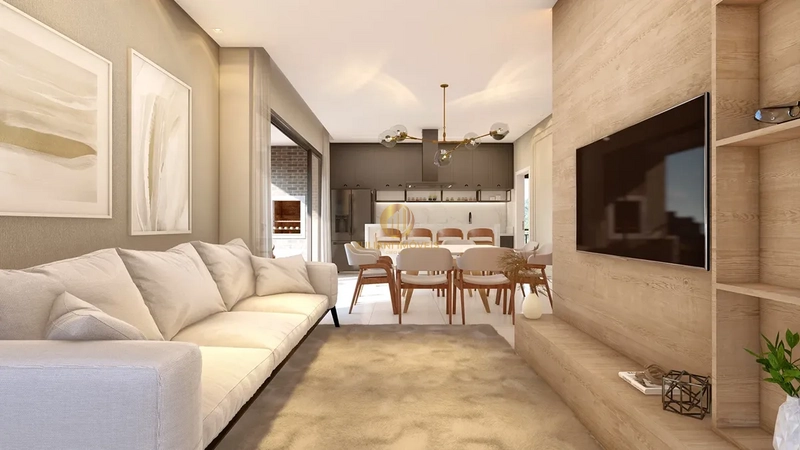 Apartamento com 136 m² privativos e 3 suítes no Sul Mare, Bairro Fazenda, Itajaí: 2ª foto da galeria de imagens do imóvel