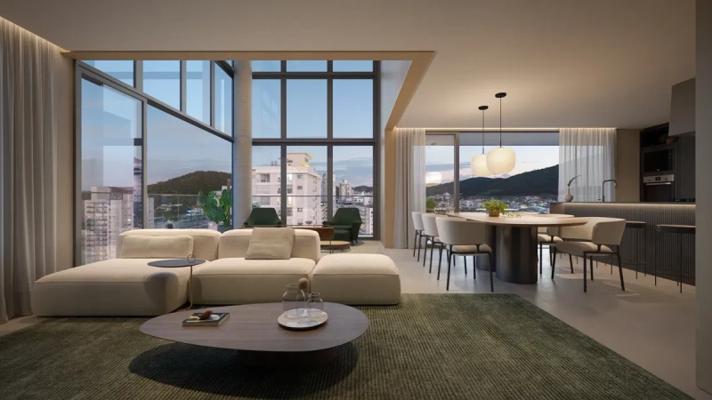 Duplex no Ed. Volo Riviera em Itajaí: 7ª foto da galeria de imagens do imóvel