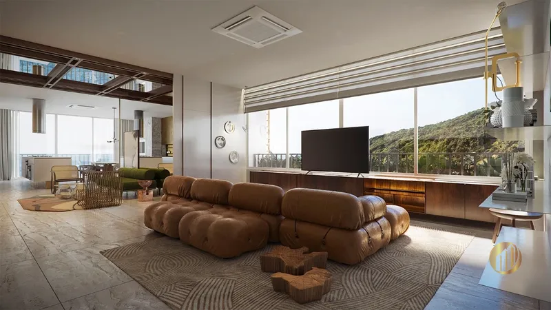 Frente Mar no Ed. Domo na Praia Brava-Apartamento Lateral: 5ª foto da galeria de imagens do imóvel