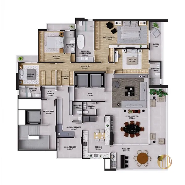 Apartamento no Ed. Velásquez Residence: 14ª foto da galeria de imagens do imóvel