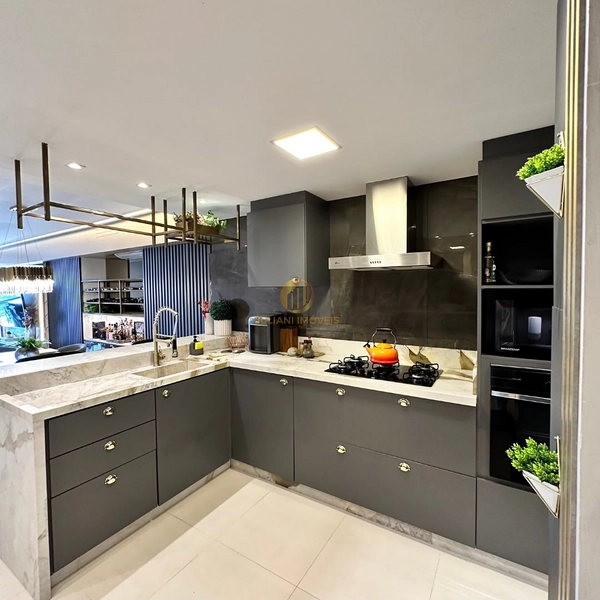 Apartamento mobiliado e decorado no Amores da Brava: 5ª foto da galeria de imagens do imóvel