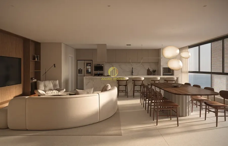 Apartamento no Ed. Neos na Praia Brava: 2ª foto da galeria de imagens do imóvel