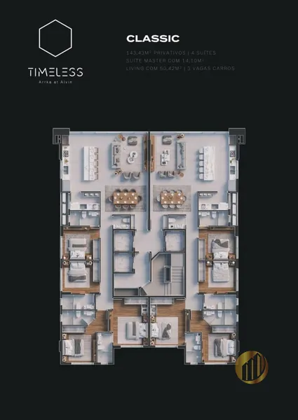 Apartamento no Edifício Timeless Arrka At Alvin à Venda: 11ª foto da galeria de imagens do imóvel