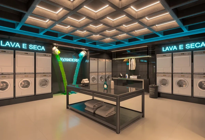 Apartamento no centro de Itajaí no Ed. Pass Conect: 11ª foto da galeria de imagens do imóvel