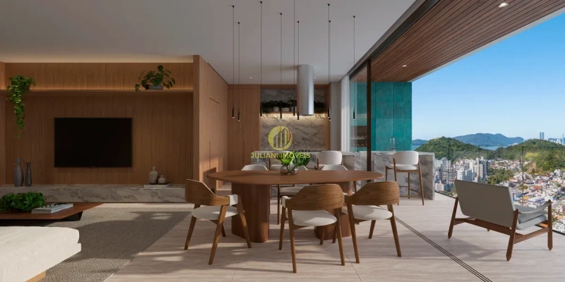 Apartamento 3 suítes no Reserva Japandi na Praia Brava: 1ª foto da galeria de imagens do imóvel