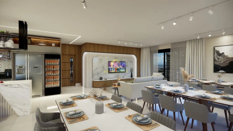 Apartamento no Ed. River 185  em Itajaí: 2ª foto da galeria de imagens do imóvel