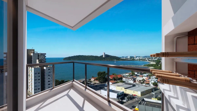 Apartamento no Edifício Melbourne em balneário Piçarras: 3ª foto da galeria de imagens do imóvel