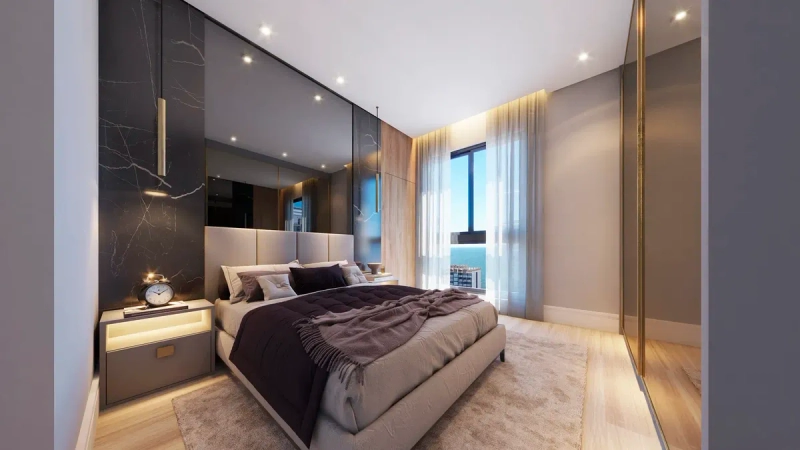Apartamento no Edifício Melbourne em balneário Piçarras: 4ª foto da galeria de imagens do imóvel