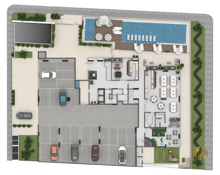 Edifício Ocean Wind Residence   na Praia Brava: 13ª foto da galeria de imagens do imóvel