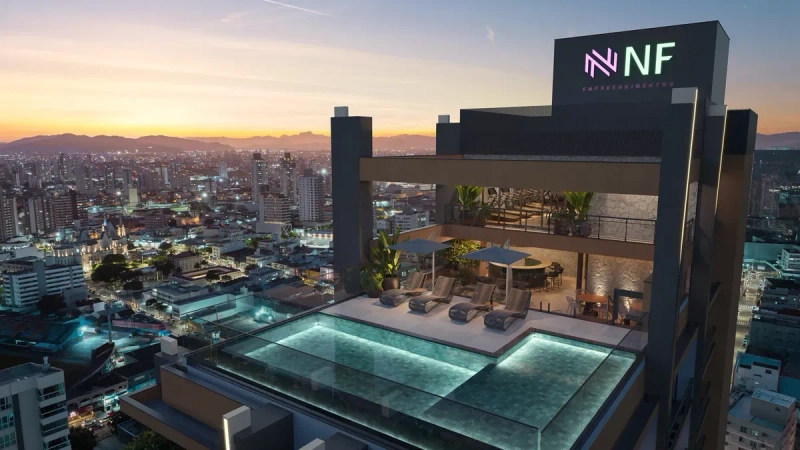Stúdio no centro de Itajaí no Edifício NF Pulse: 8ª foto da galeria de imagens do imóvel