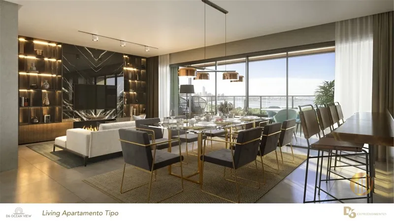 Ed. D6 Ocean View em Itajai 3 quartos-Apartamento Graden: 13ª foto da galeria de imagens do imóvel