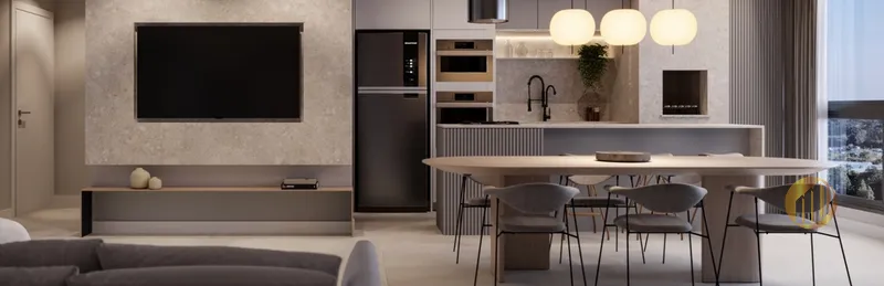 Apartamento no Residencial Positano na Praia Brava: 8ª foto da galeria de imagens do imóvel
