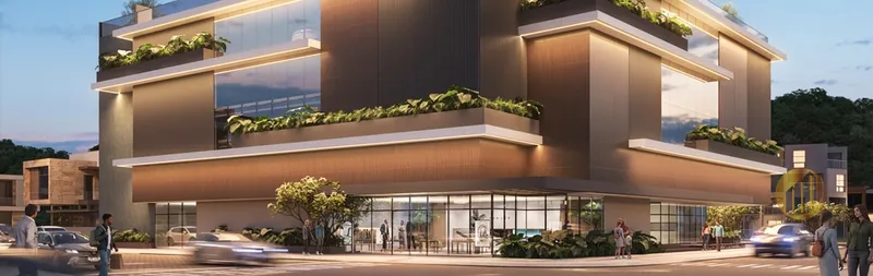 Apartamento no Residencial Positano na Praia Brava: 2ª foto da galeria de imagens do imóvel