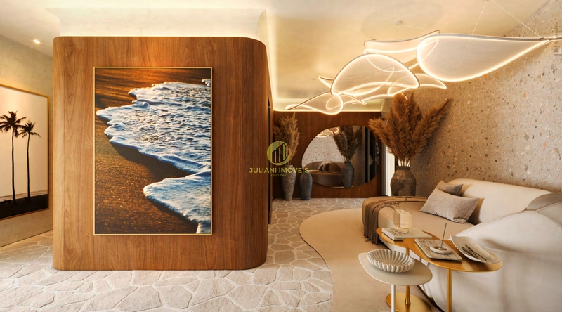 Apartamento frente mar Ed. Oceean na praia  Cabeçudas: 1ª foto da galeria de imagens do imóvel
