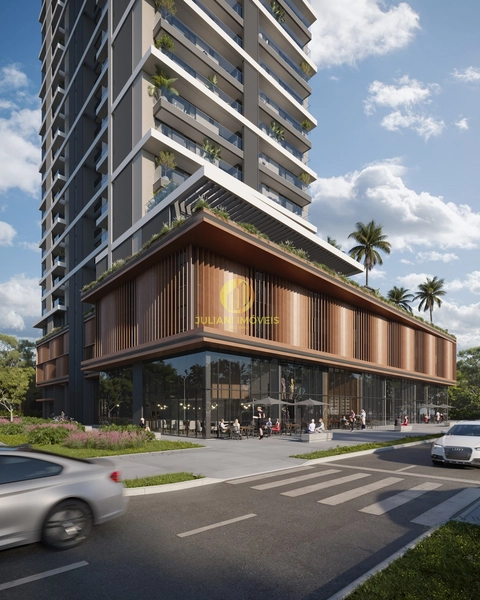 Apartamento no Edifício Habitat Praia Brava: 1ª foto da galeria de imagens do imóvel